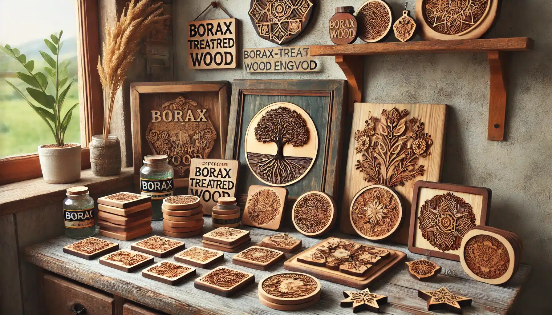 A creative display
